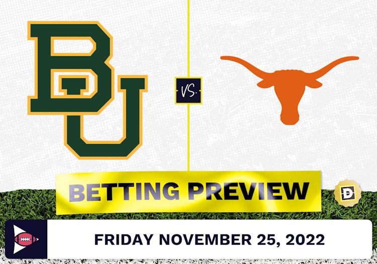 Baylor vs. Texas CFB Prediction and Odds - Nov 25, 2022