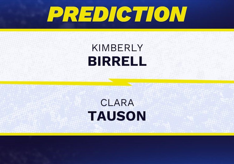 Kimberly Birrell vs Clara Tauson Tennis Prediction.