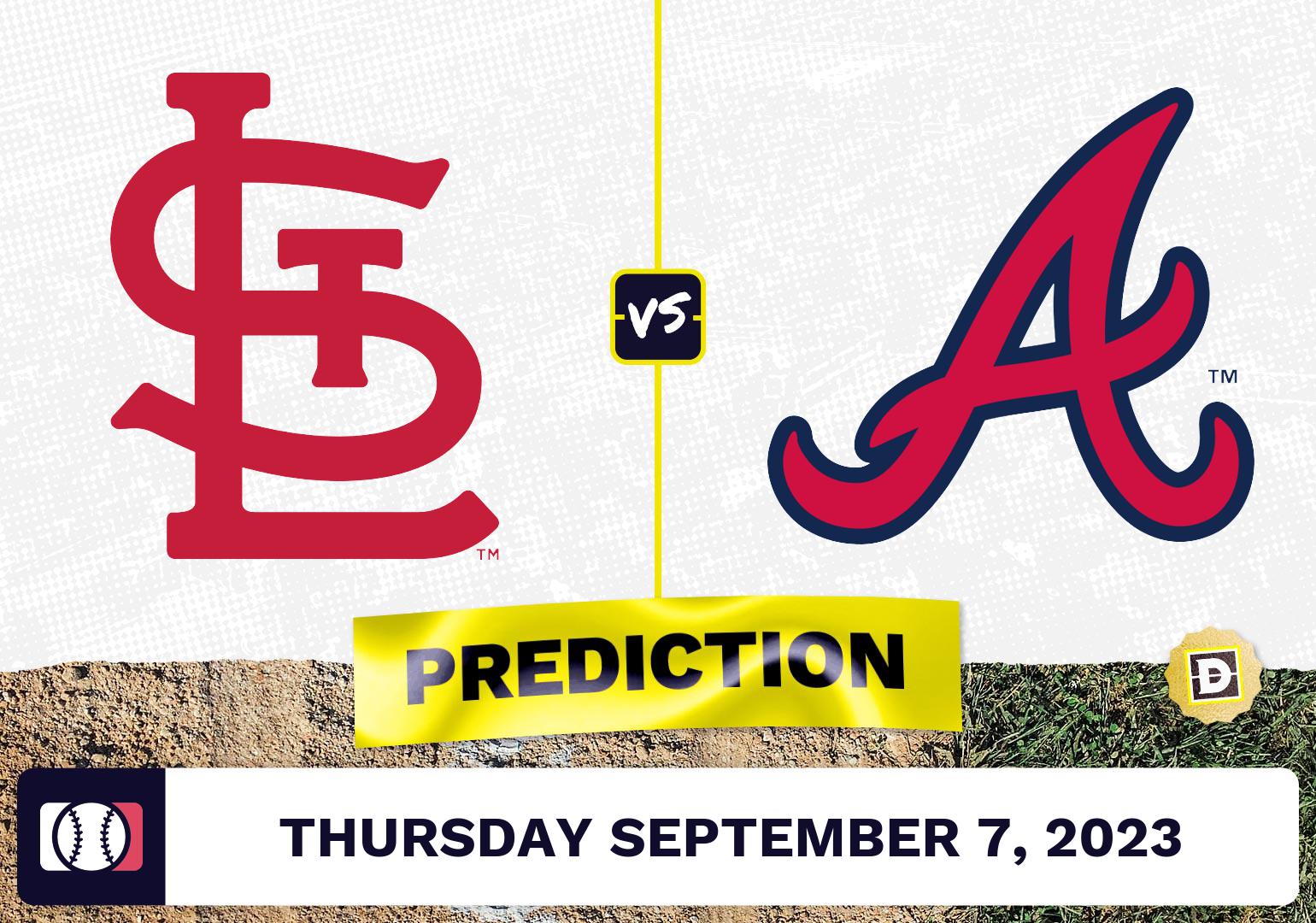 Cardinals vs. Braves Prediction for MLB Thursday [9/7/2023]