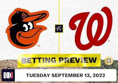 Orioles vs. Nationals Prediction and Odds - Sep 13, 2022