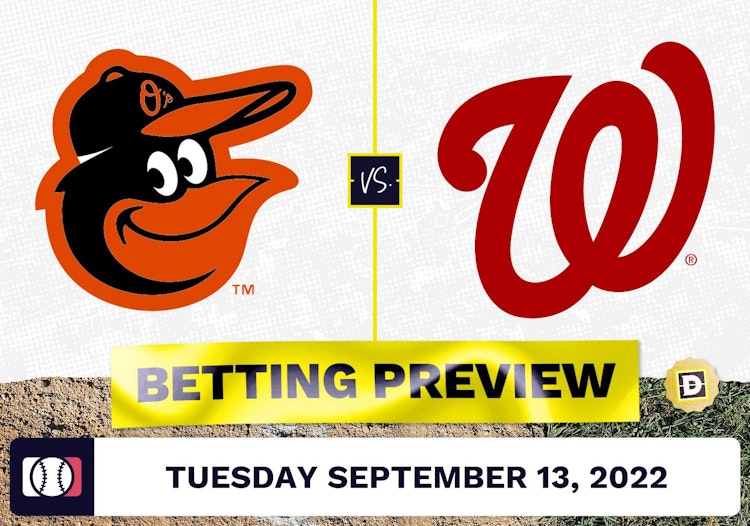 Orioles vs. Nationals Prediction and Odds - Sep 13, 2022