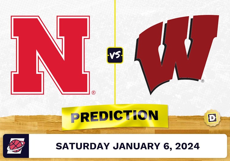 Nebraska vs. Wisconsin Prediction, Odds, College Basketball Picks  [1/6/2024]