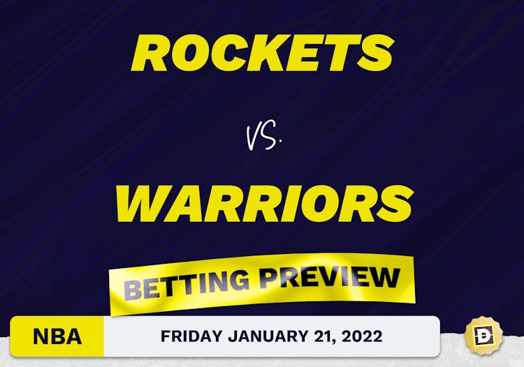 Rockets vs. Warriors Predictions and Odds - Jan 21, 2022