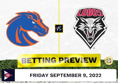 Boise State vs. New Mexico CFB Prediction and Odds - Sep 9, 2022