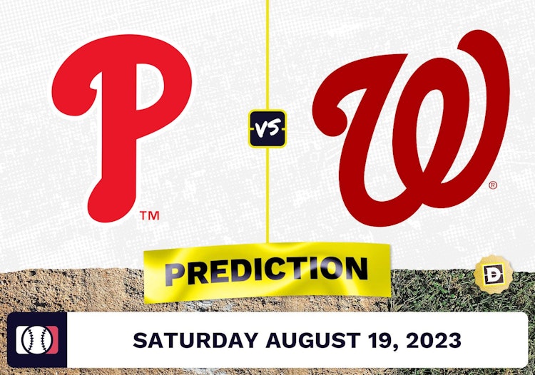 Phillies vs. Nationals Prediction for MLB Saturday [8/19/2023]