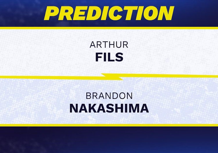 Arthur Fils vs Brandon Nakashima Tennis Prediction.