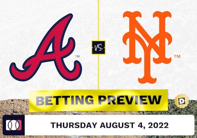 Braves vs. Mets Prediction and Odds - Aug 4, 2022
