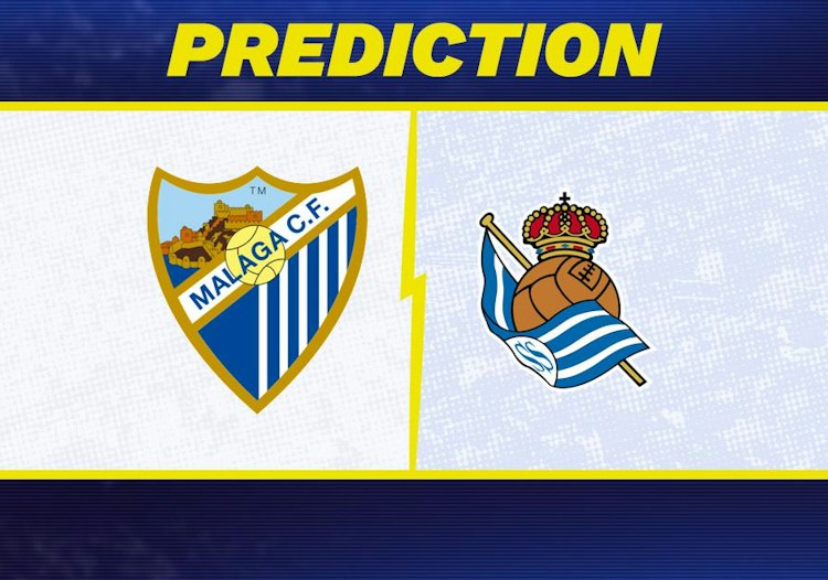 Malaga takes on Real Sociedad in La Liga action.