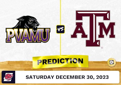 Prairie View A&M vs. Texas A&M Prediction, Odds, College Basketball Picks  [12/30/2023]