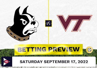 Wofford vs. Virginia Tech CFB Prediction and Odds - Sep 17, 2022
