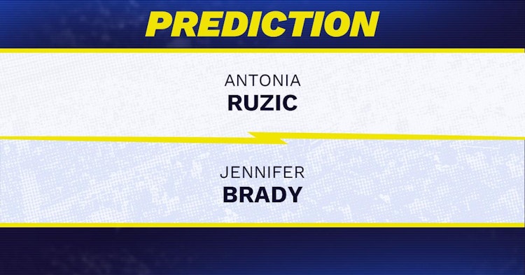 Antonia Ruzic vs Jennifer Brady Tennis Prediction.