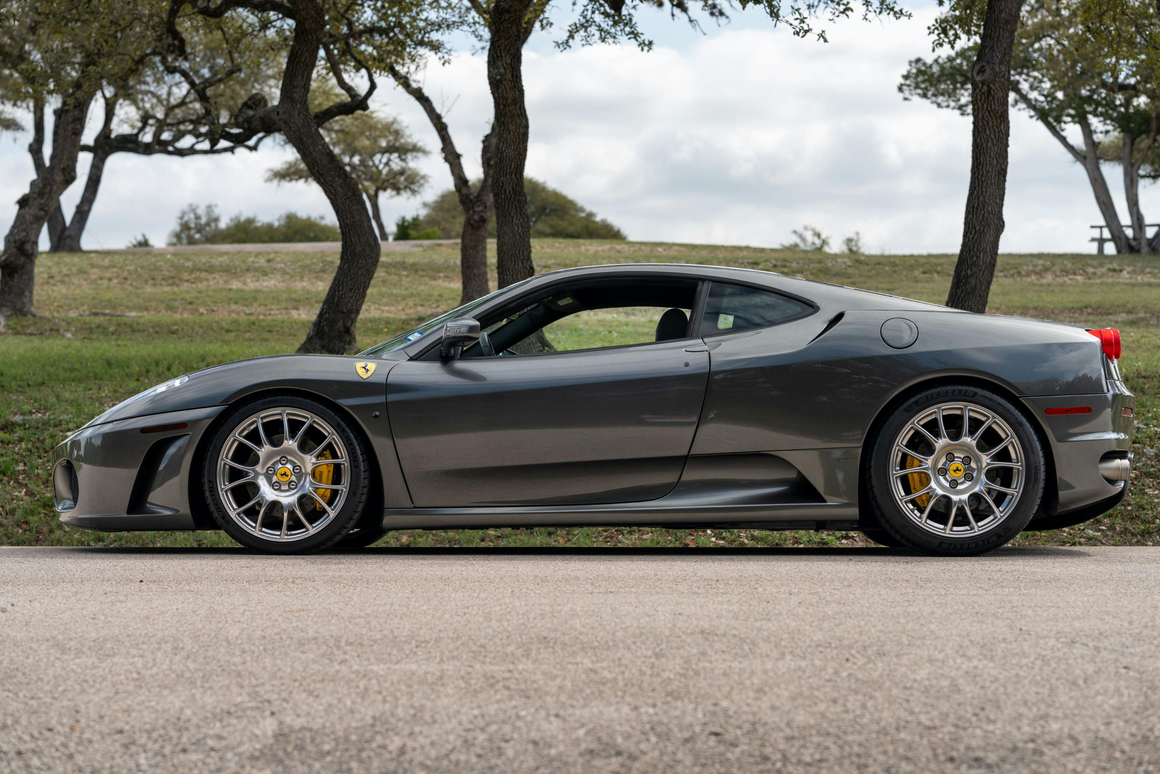 2008 Ferrari F430 in Grigio Silverstone on Black in Lakeway, TX.