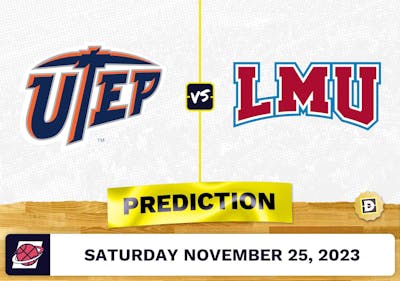 UTEP vs. Loyola Marymount Basketball Prediction - November 25, 2023
