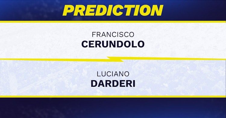 Francisco Cerundolo vs Luciano Darderi Tennis Prediction.