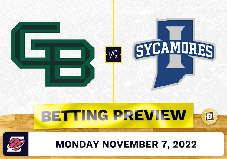 Green Bay vs. Indiana State CBB Prediction and Odds - Nov 7, 2022