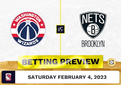 Wizards vs. Nets Prediction and Odds - Feb 4, 2023