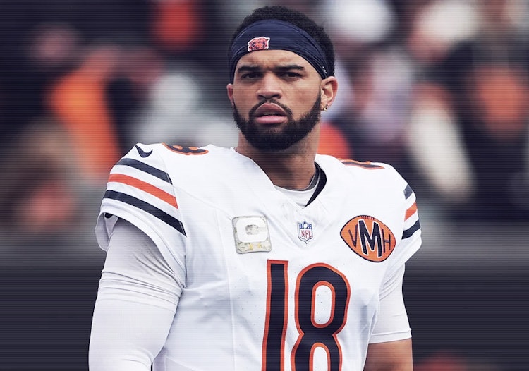 NFL predictions, nfl player prop betting, Caleb Williams, Bears, NFL Week 18