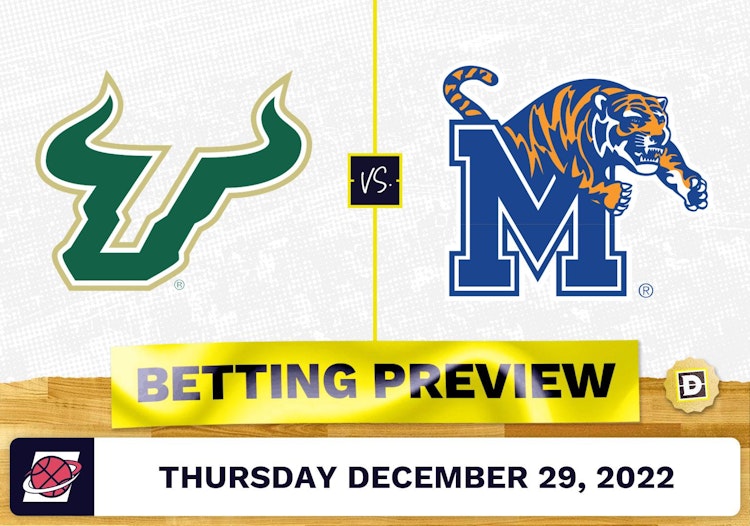 South Florida vs. Memphis CBB Prediction and Odds - Dec 29, 2022