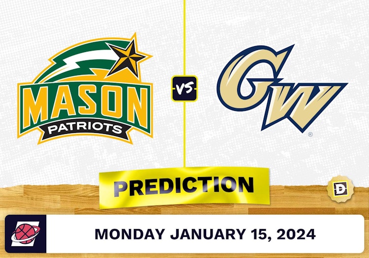 George Mason vs. George Washington Prediction, Odds, College Basketball Picks [1/15/2024]