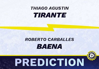 Thiago Agustin Tirante vs. Roberto Carballes Baena Prediction, Odds, Picks for ATP Swedish Open 2024