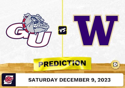 Gonzaga vs. Washington Basketball Prediction - December 9, 2023