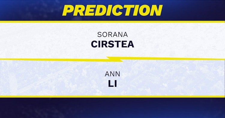 Sorana Cirstea vs Ann Li Tennis Prediction.