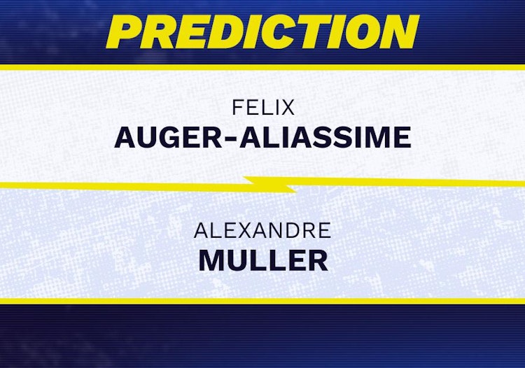 Felix Auger-Aliassime vs Alexandre Muller Tennis Prediction.