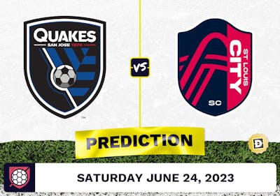 San Jose Earthquakes vs. St Louis City Prediction - June 24, 2023