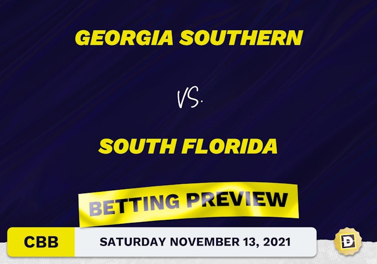Georgia Southern vs. South Florida CBB Predictions and Odds - Nov 13, 2021