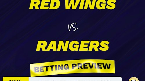 Red Wings vs. Rangers Predictions and Odds - Feb 17, 2022