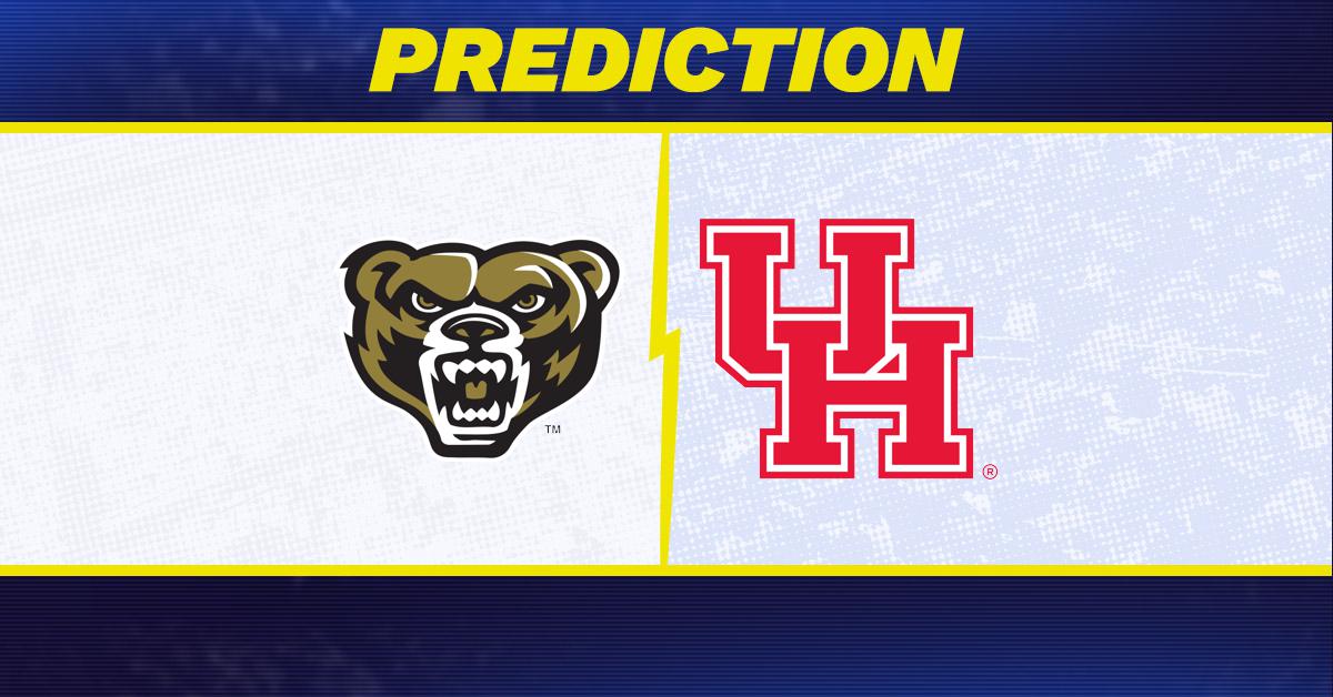 Oakland vs. Houston prediction: Houston favored to win men's college basketball matchup [11/12/2025]