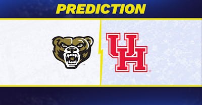 Oakland vs. Houston prediction: Houston favored to win men's college basketball matchup [11/12/2025]
