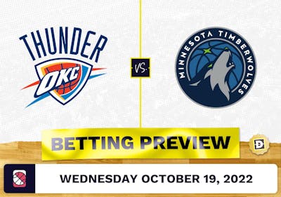 Thunder vs. Timberwolves Prediction and Odds - Oct 19, 2022
