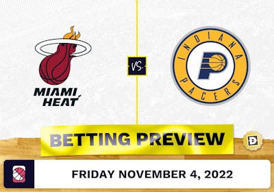 Heat vs. Pacers Prediction and Odds - Nov 4, 2022