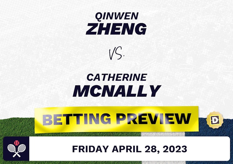 Qinwen Zheng vs. Catherine McNally Predictions - Apr 28, 2023