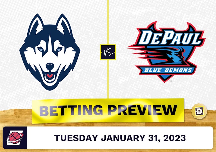 Connecticut vs. DePaul CBB Prediction and Odds - Jan 31, 2023