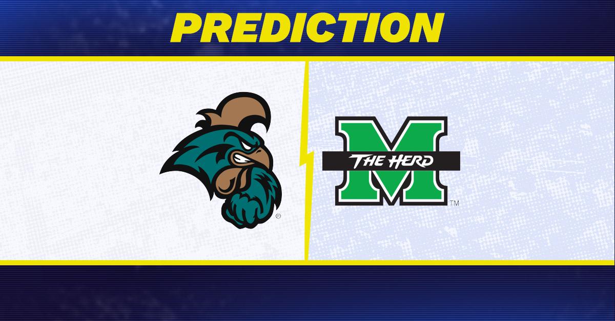 Coastal Carolina vs. Marshall prediction: Why Marshall is favored to win men's college basketball matchup [1/14/2026]