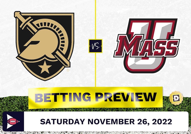 Army vs. Massachusetts CFB Prediction and Odds - Nov 26, 2022