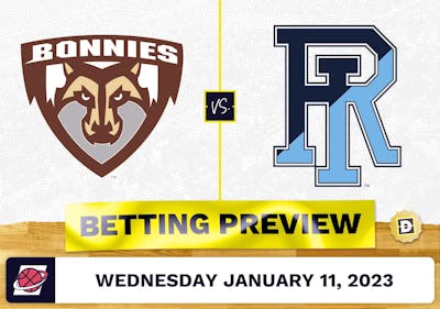 St. Bonaventure vs. Rhode Island CBB Prediction and Odds - Jan 11, 2023