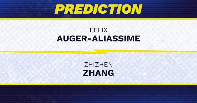 Felix Auger-Aliassime vs Zhizhen Zhang Tennis Prediction.