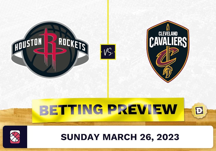 Rockets vs. Cavaliers Prediction and Odds - Mar 26, 2023