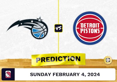 Orlando Magic vs. Detroit Pistons Prediction, Odds, NBA Picks [2/4/2024]