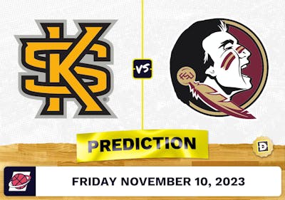 Kennesaw State vs. Florida State Basketball Prediction - November 10, 2023