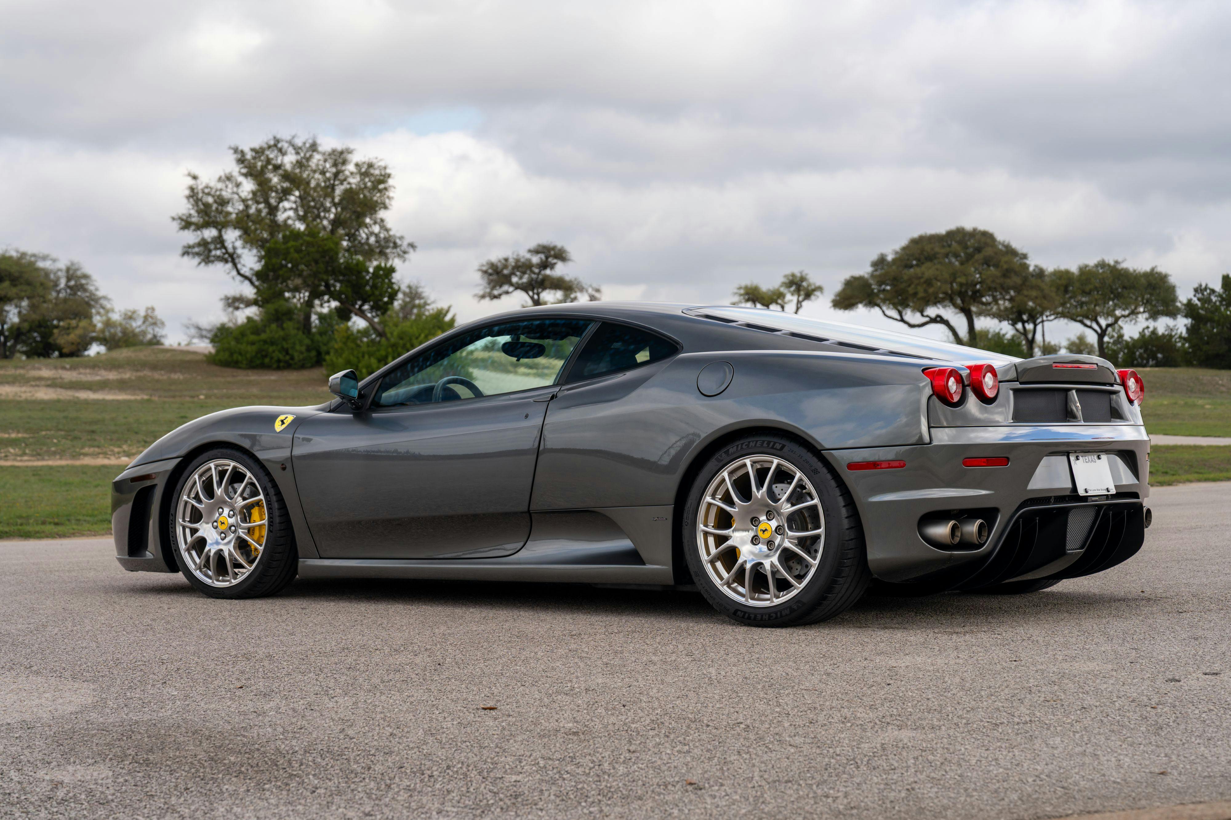 2008 Ferrari F430 in Grigio Silverstone on Black in Lakeway, TX.
