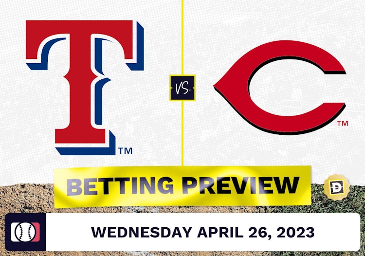Rangers vs. Reds Prediction and Odds - Apr 26, 2023