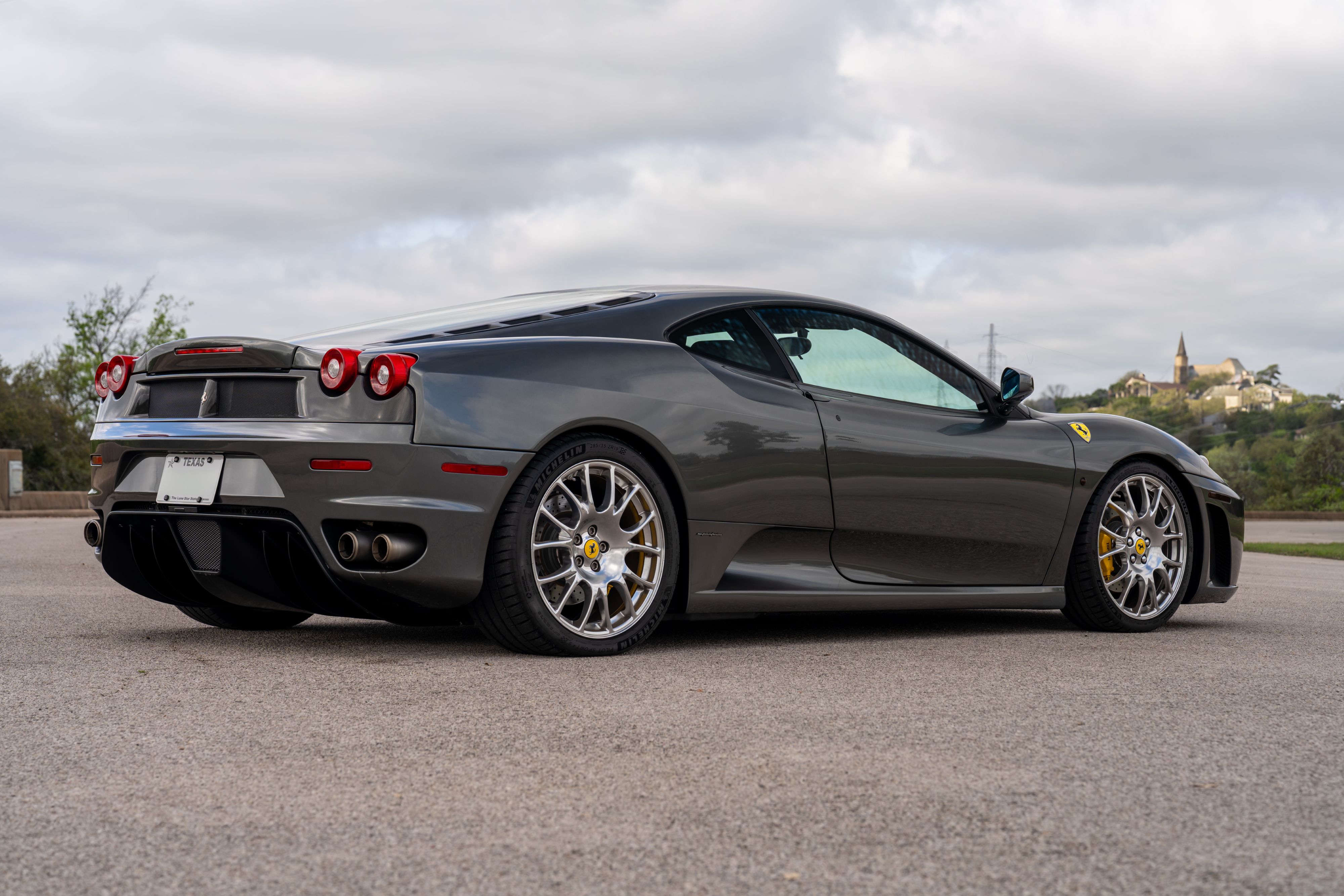 2008 Ferrari F430 in Grigio Silverstone on Black in Lakeway, TX.
