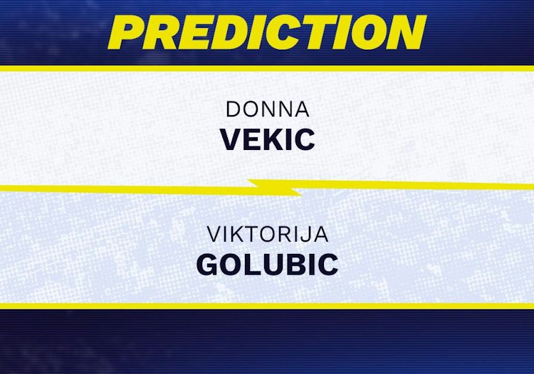 Donna Vekic vs Viktorija Golubic Tennis Prediction.
