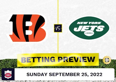Bengals vs. Jets Week 3 Prediction and Odds - Sep 25, 2022