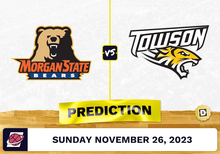 Morgan State vs. Towson Basketball Prediction - November 26, 2023