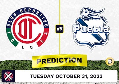 Toluca vs. Puebla Prediction and Odds - October 31, 2023